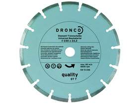 Диск алмазный сегментный Quality ST-7 125х22 "DRONCO"